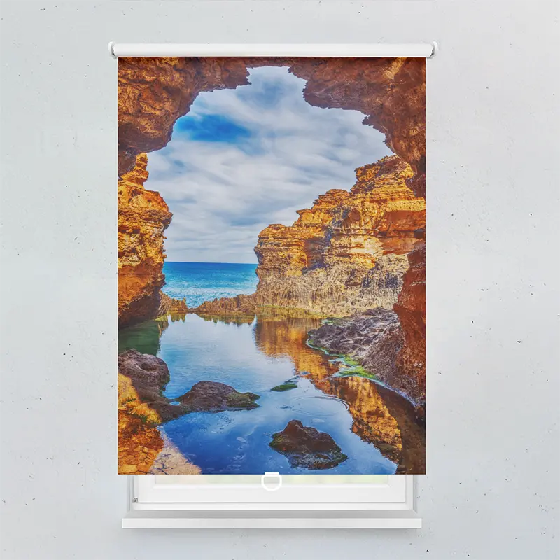 Springrollo Motiv "Australien Meer"