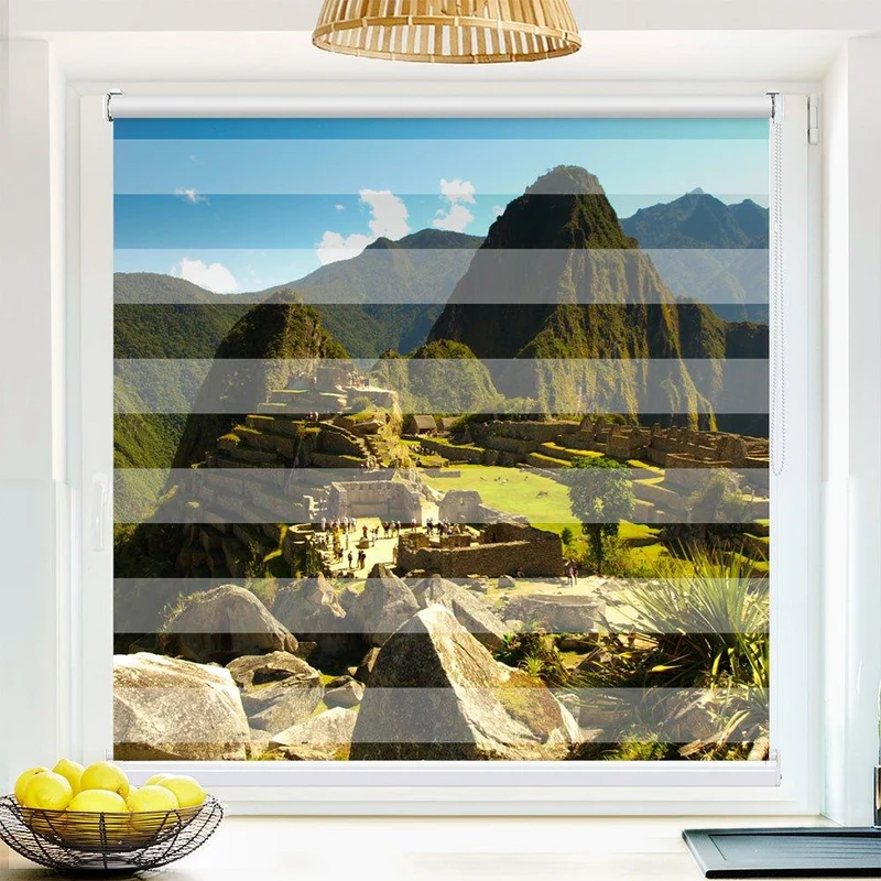 Klemmfix Doppelrollo "Machu Picchu" | Klemm Doppelrollo