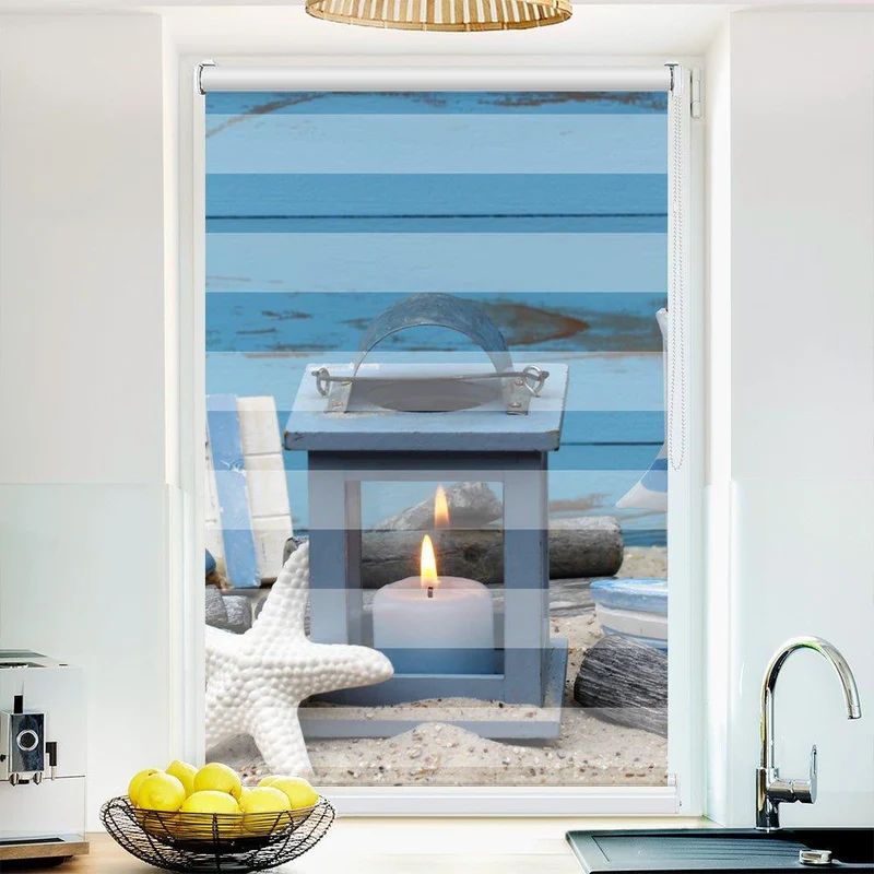 Klemmfix Doppelrollo "Shabby Sand" | Klemm Doppelrollo