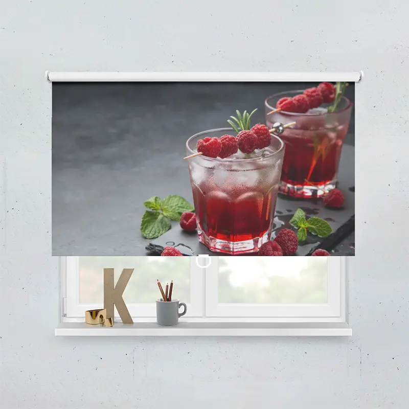 Springrollo Motiv "Himbeer Cocktail"