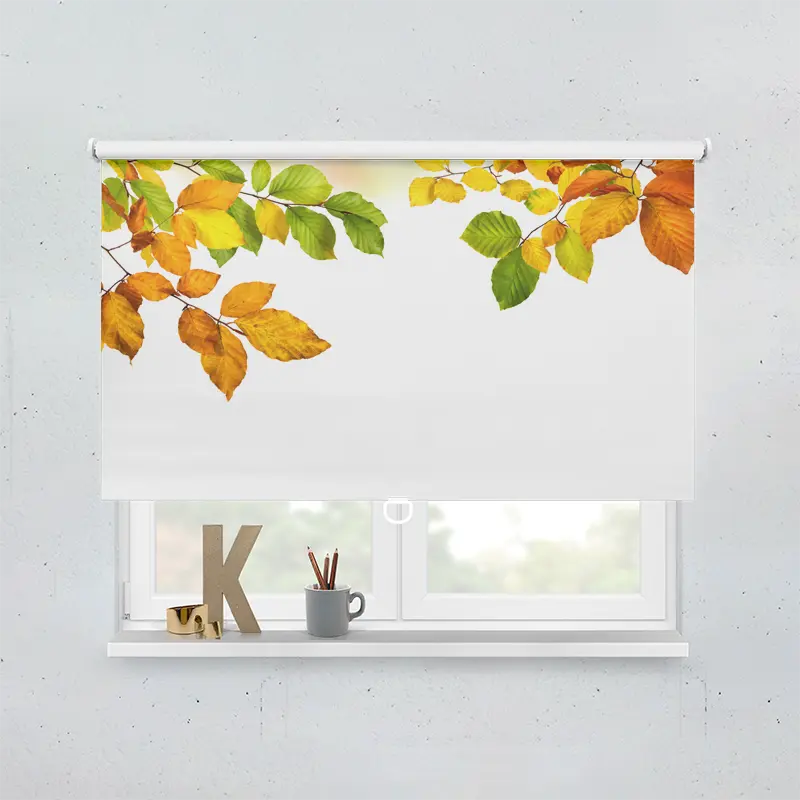 Springrollo Motiv "Herbstblätter"