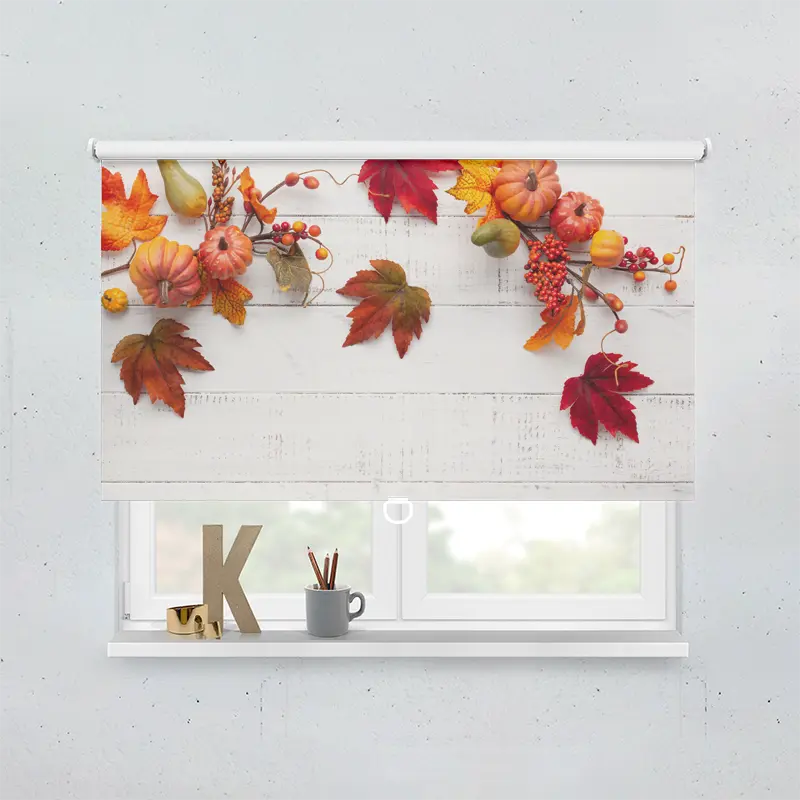 Springrollo Motiv "Herbst Shabby Chic"
