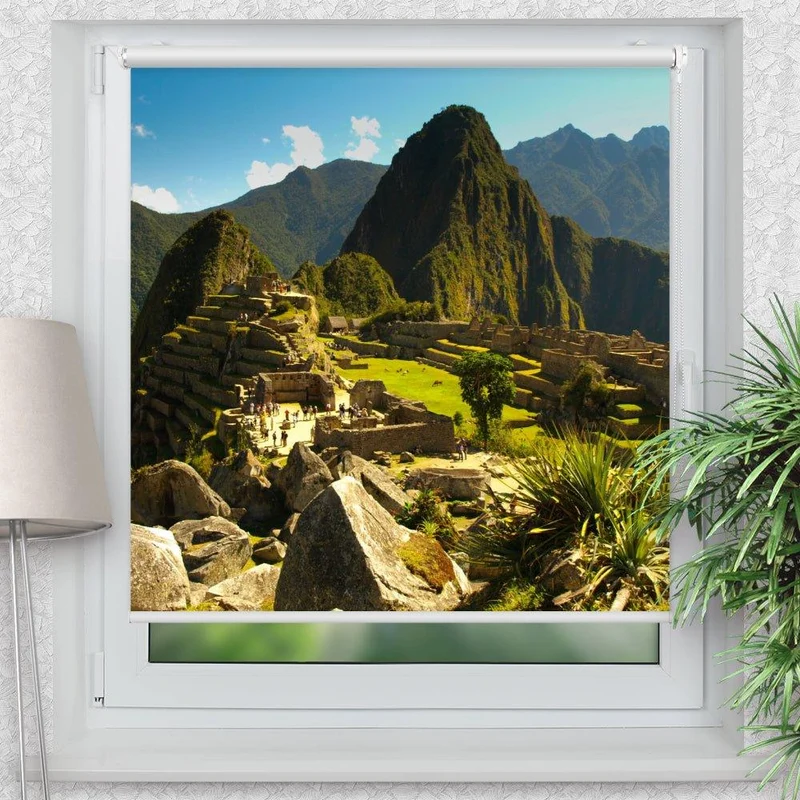 Klemmfix Rollo "Machu Picchu" | Motiv-Klemmrollo