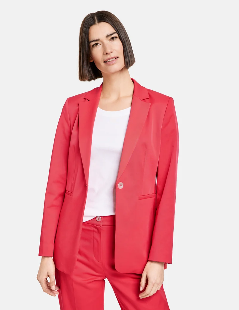 Klassischer Blazer mit Stretchkomfort
