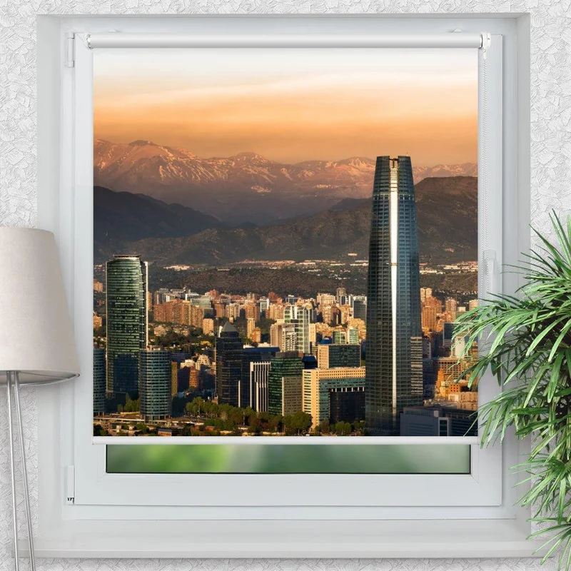 Klemmfix Rollo "Santiago Chile" | Motiv-Klemmrollo