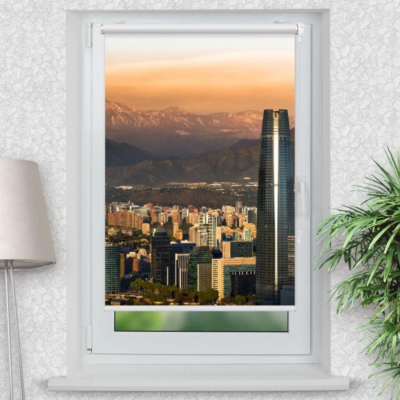 Klemmfix Rollo "Santiago Chile" | Motiv-Klemmrollo