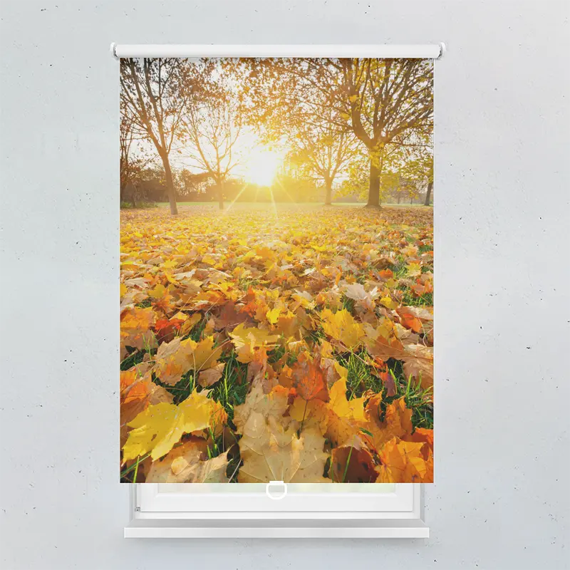 Springrollo Motiv "Herbstblätter"