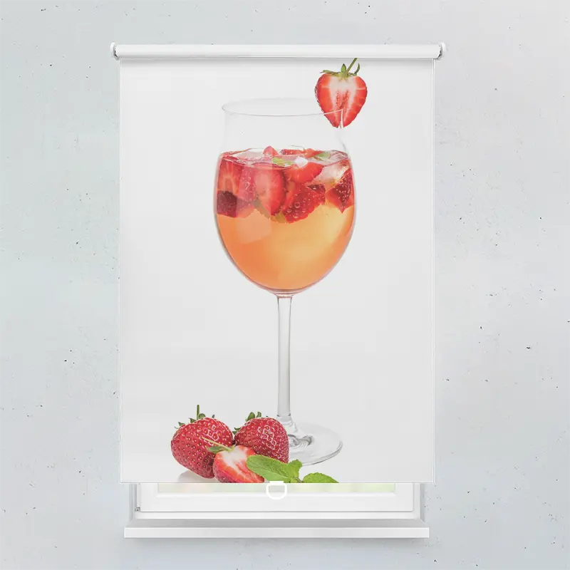 Springrollo Motiv "Erdbeer Prosecco"