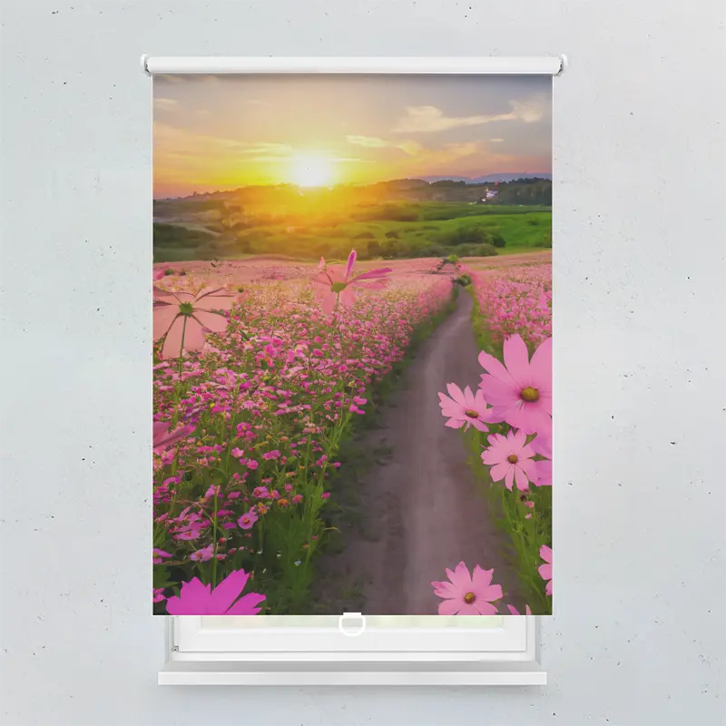 Springrollo Motiv "Cosmos Flower Field"