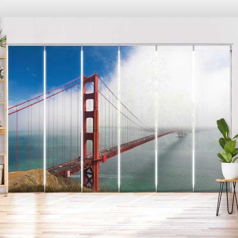 Schiebegardine Motiv "Golden Gate Bridge"