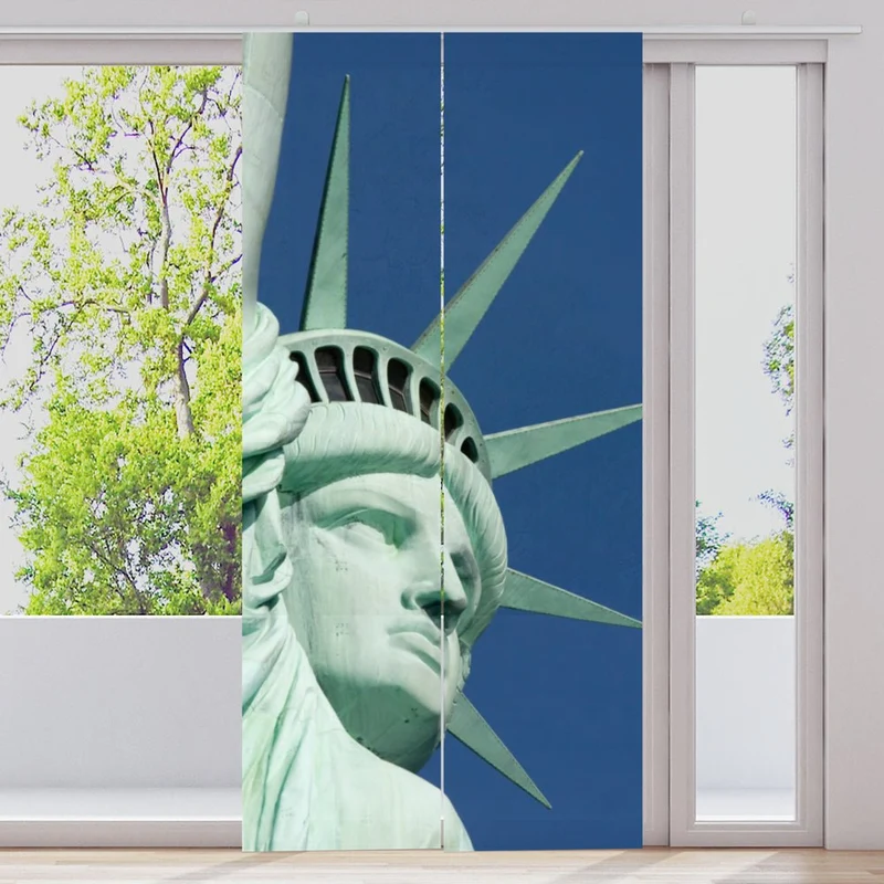 Schiebegardine Motiv "Freiheitsstsatue New York"