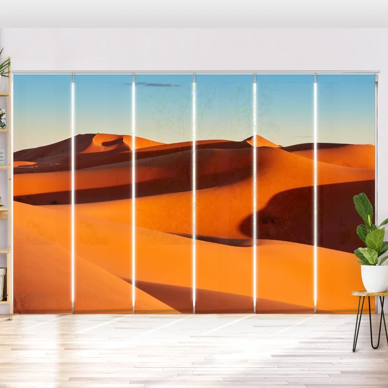 Schiebegardine Motiv "Afrika Wüste Sahara"