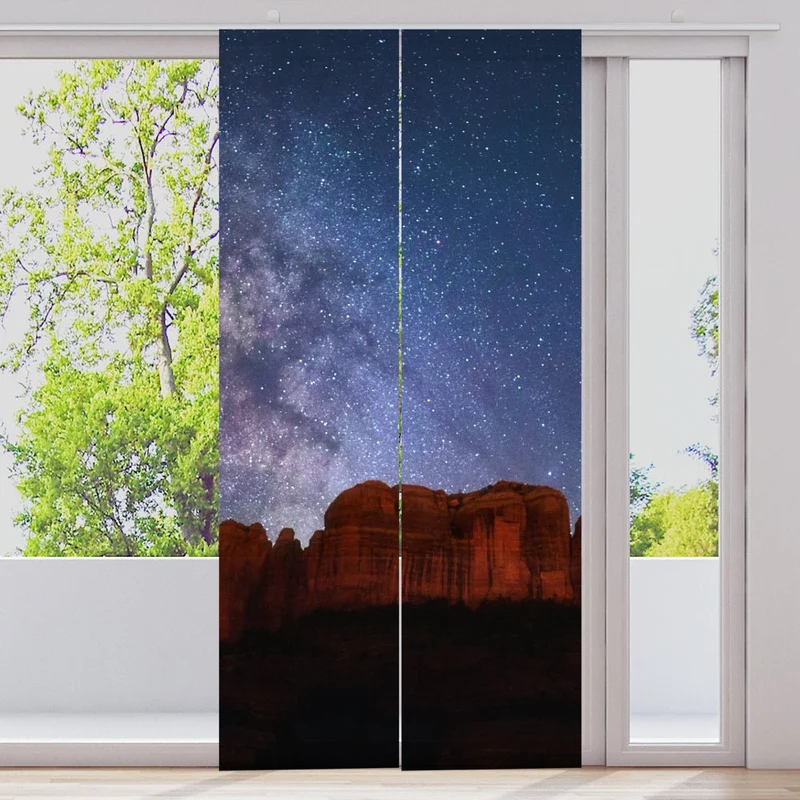 Schiebegardine Motiv "Arizona Milchstrasse Himmel Nacht"