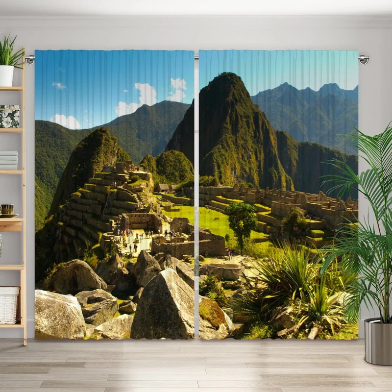 Vorhang Motiv "Machu Picchu Peru"