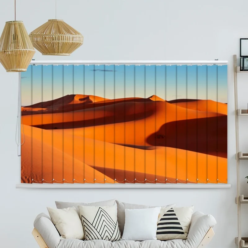 Lamellenvorhang Motiv "Wüste Sahara Afrika"