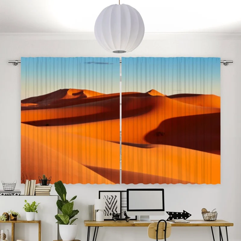 Vorhang Motiv "Wüste Sahara Afrika"