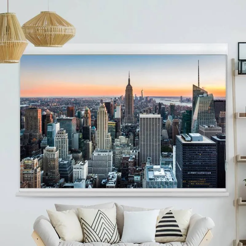 Kassettenrollo Motiv "Skyline New York" | bis B 420 x H 420 cm