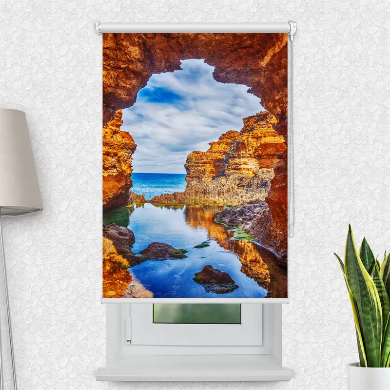 Motivrollo "Australien Meer" | Bis B 430 x H 440 cm