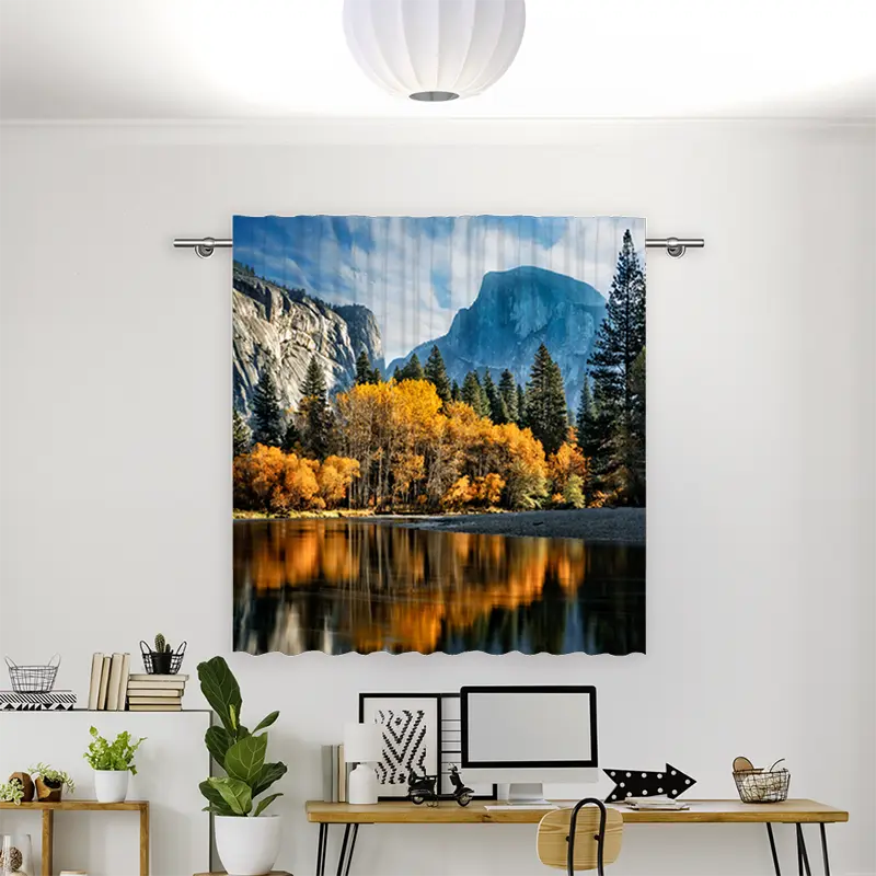 Vorhang Motiv "Herbst im Yosemite"