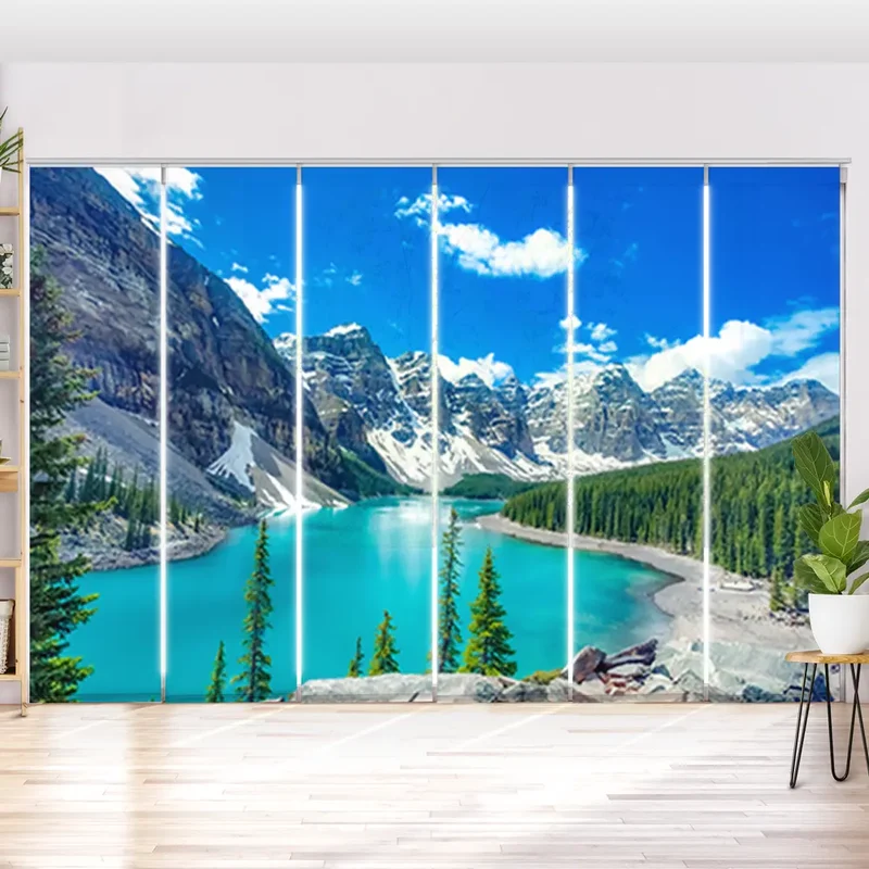 Schiebegardine Motiv "Morain Lake Bergsee"