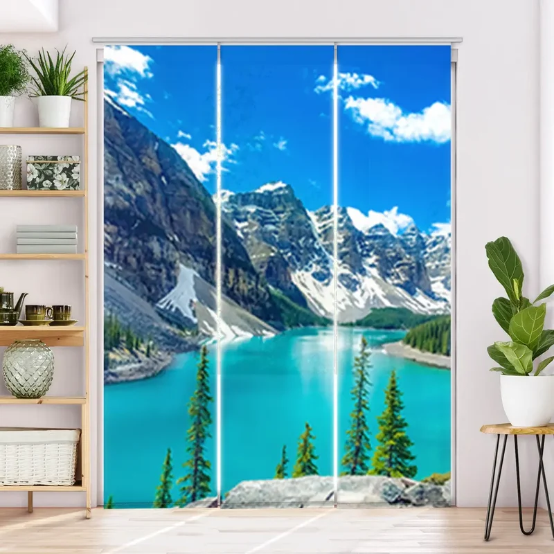 Schiebegardine Motiv "Morain Lake Bergsee"