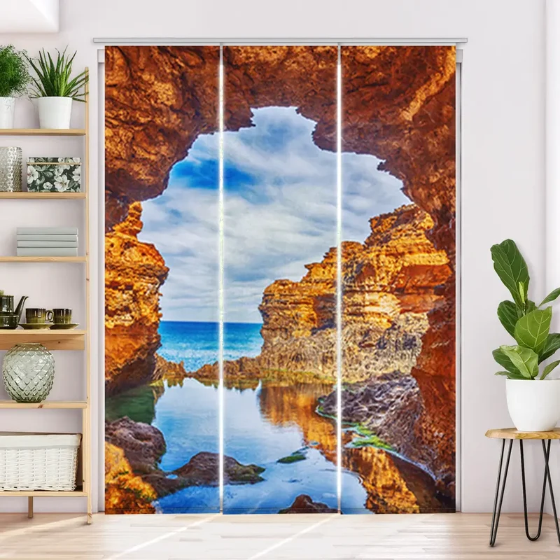 Schiebegardine Motiv "Australien Meer"