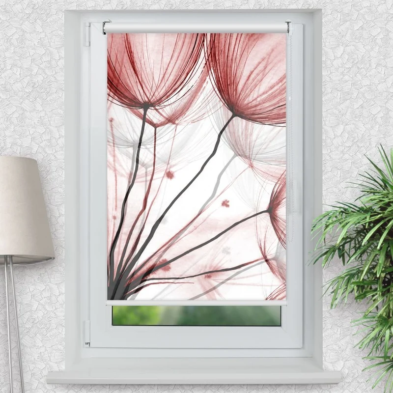Klemmfix Rollo 'Pusteblume Aquarell' | Motiv-Klemmrollo