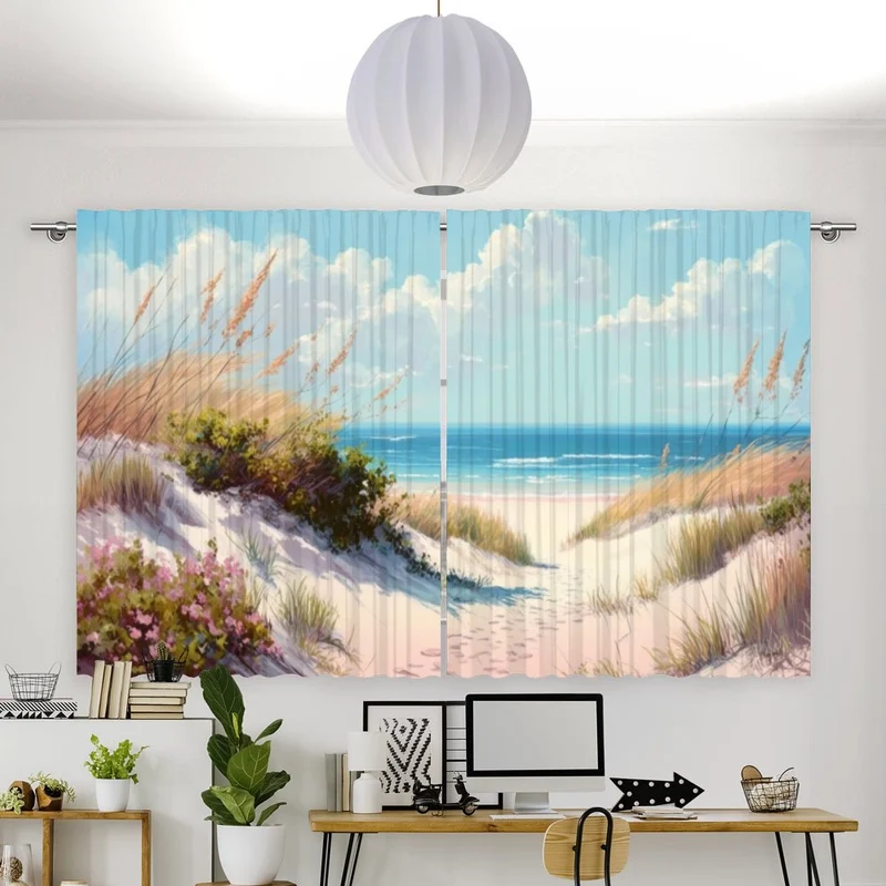 Vorhang Motiv "Ostsee Aquarell Meer"