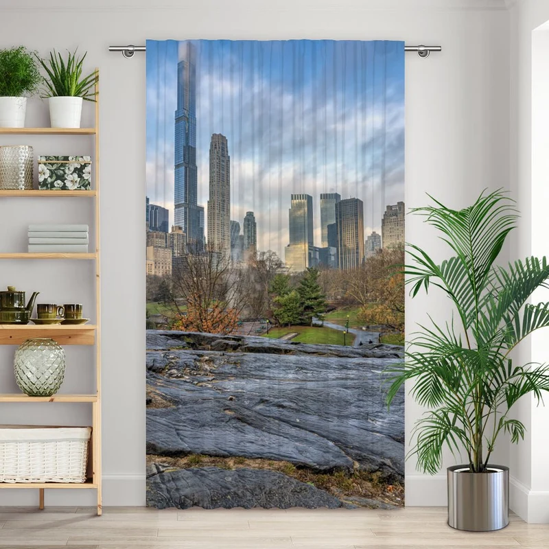 Vorhang Motiv "Central Park Manhatten"