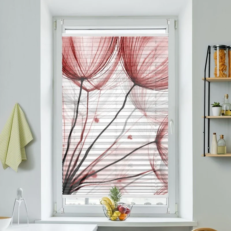 Plissee Motiv 'Pusteblume Aquarell'