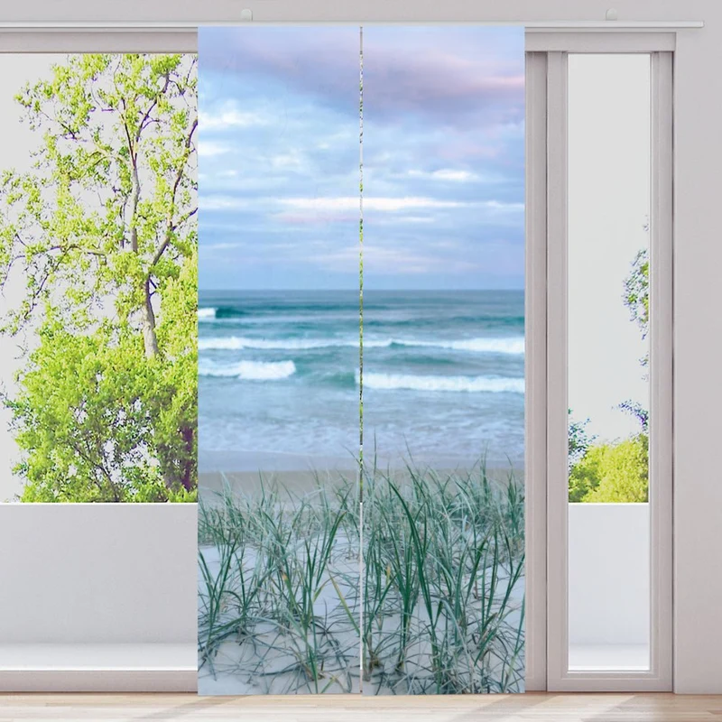 Schiebegardine Motiv "Düne Strand Meer"