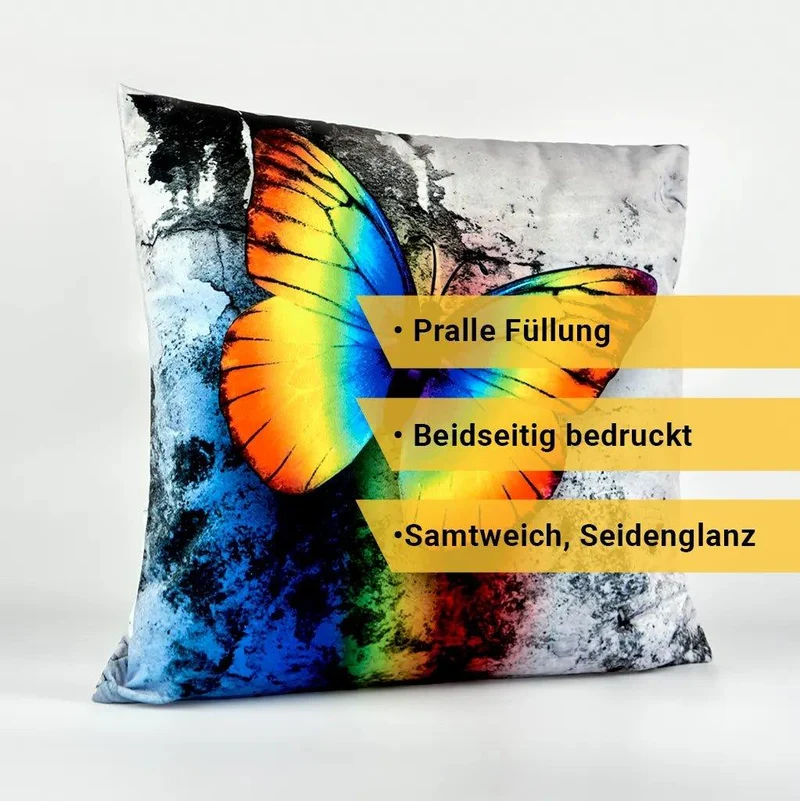 Foto-Kissen Velour