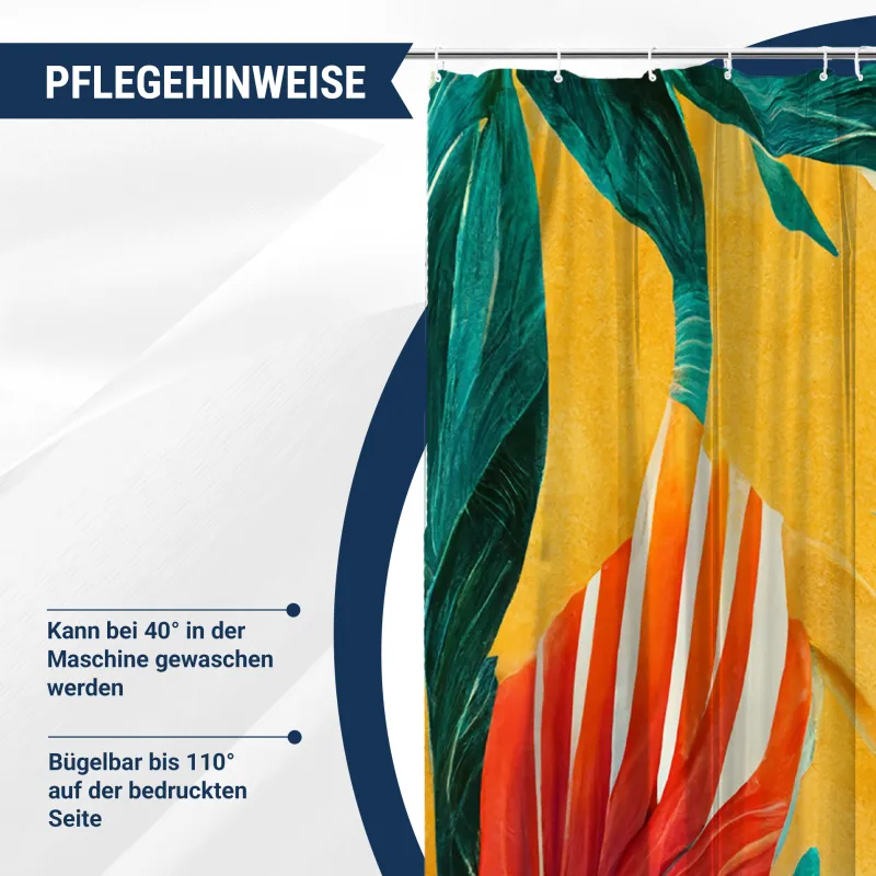 Foto-Duschvorhang mit eigenem Motiv gestalten – Maßanfertigung