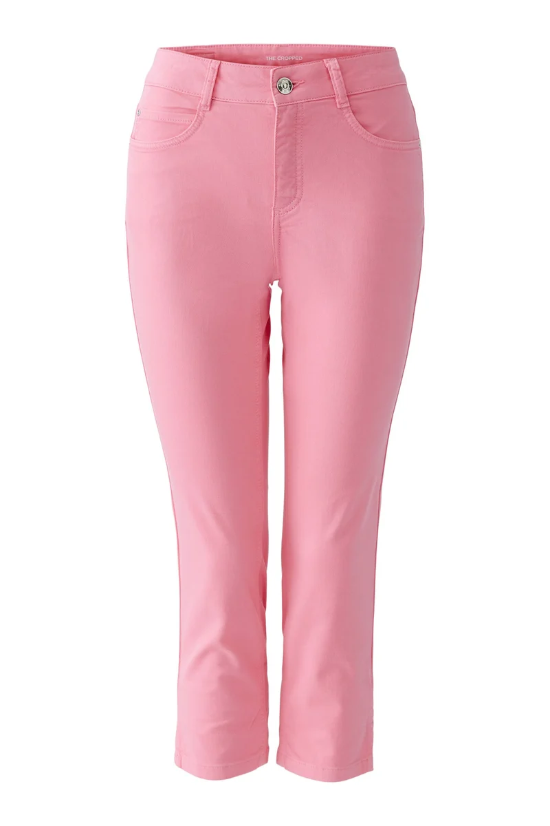 Caprihose slim fit, mid waist